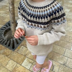 Mönster: Celeste Sweater Junior, PetiteKnit