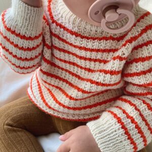 Mönster: Friday Sweater Baby, PetiteKnit