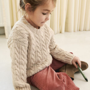 Mönster: Bonnie Sweater Junior, 2401-01 Sandnes