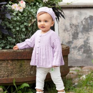 Mönster: Babykappa och basker i Tilda, 1437 Svarta Fåret