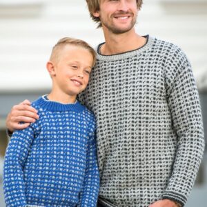 Mönster: Shetlandströjor till hela familjen i Ulrika, 1888 Svarta Fåret