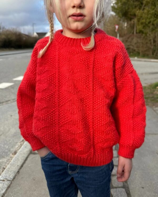 Mönster: Esther Sweater Junior -PetiteKnit