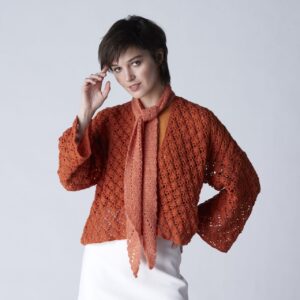 Mönster: Virkad halsduk i Morzine, 188-11 Plassard