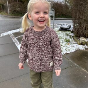 Mönster: Melange Sweater Junior, PetiteKnit
