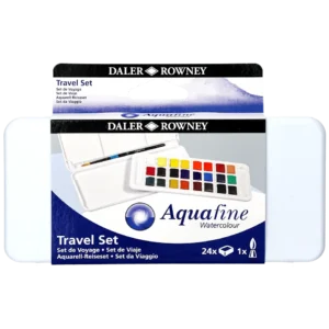 Aquafine akvarell set 24 färger