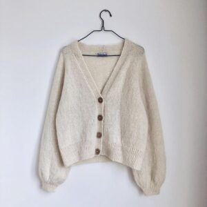 Mönster: Ballongcardigan, PetiteKnit