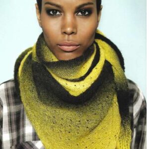 Mönster: Sjal i Zauber Flower, 11 12