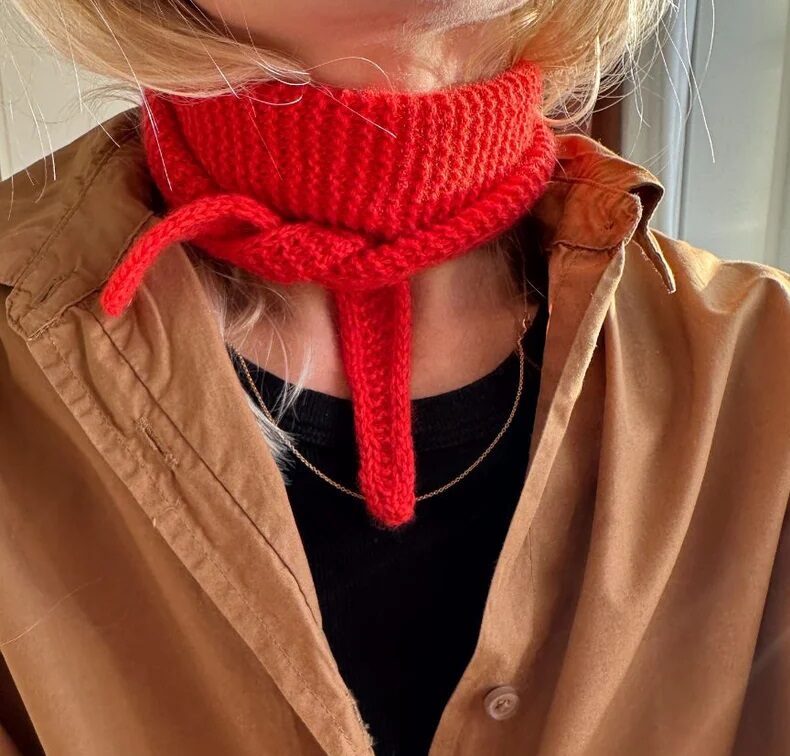 Mönster: Sophie scarf - PetiteKnit