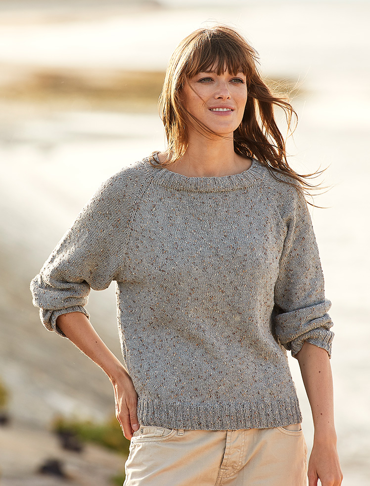 Mönster: Tröja utan sömmar, 185 11 Plassard